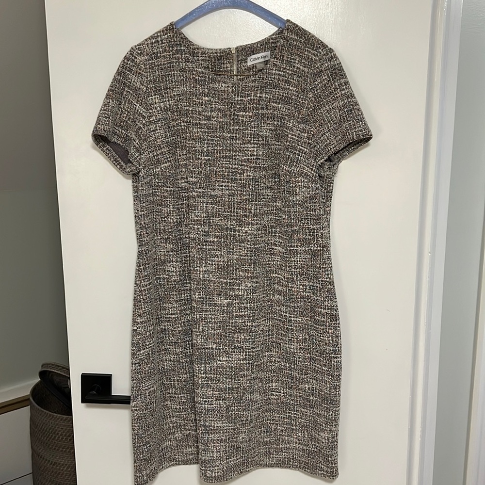 Calvin Klein Tweed Dress